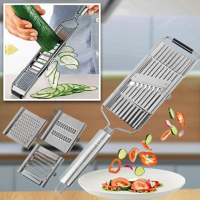 Fatiador de legumes multifuncional | SLICEIEST (4 Lâminas GRÁTIS)