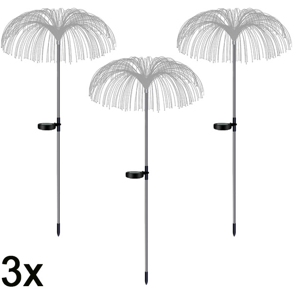 3x Luzes solares para um jardim tropical | LUMIPALM