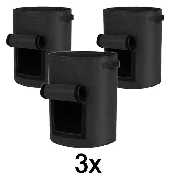 3x Sacos de cultivo para vegetais | FLORAFOLD